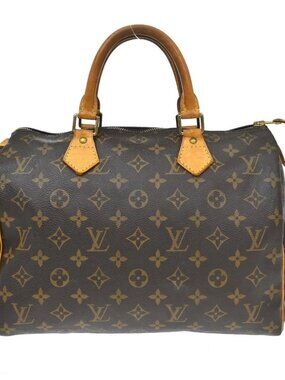 LOUIS VUITTON SPEEDY 30 HANDBAG PURSE MONOGRAM